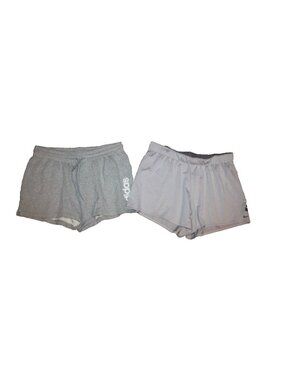 Nike & Adidas Shorts Womens Size XL Short Pants Shortie Gray Lot of 2